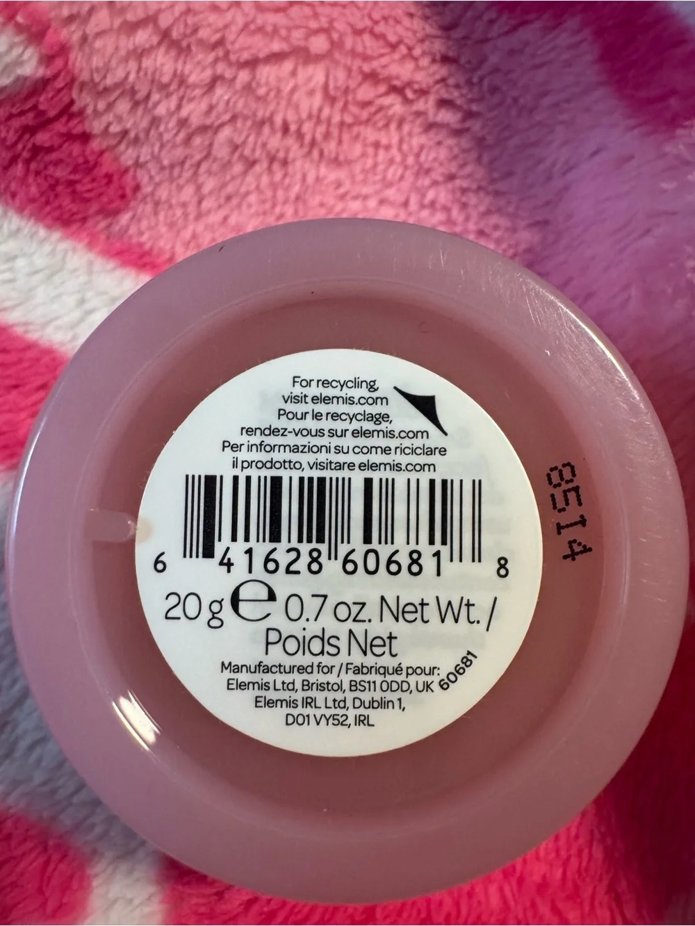 Elemis Pro-Collagen Rose Cleansing Balm 20g New